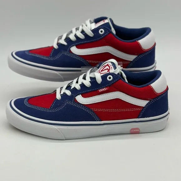 Vans Red and Blue Sneakers