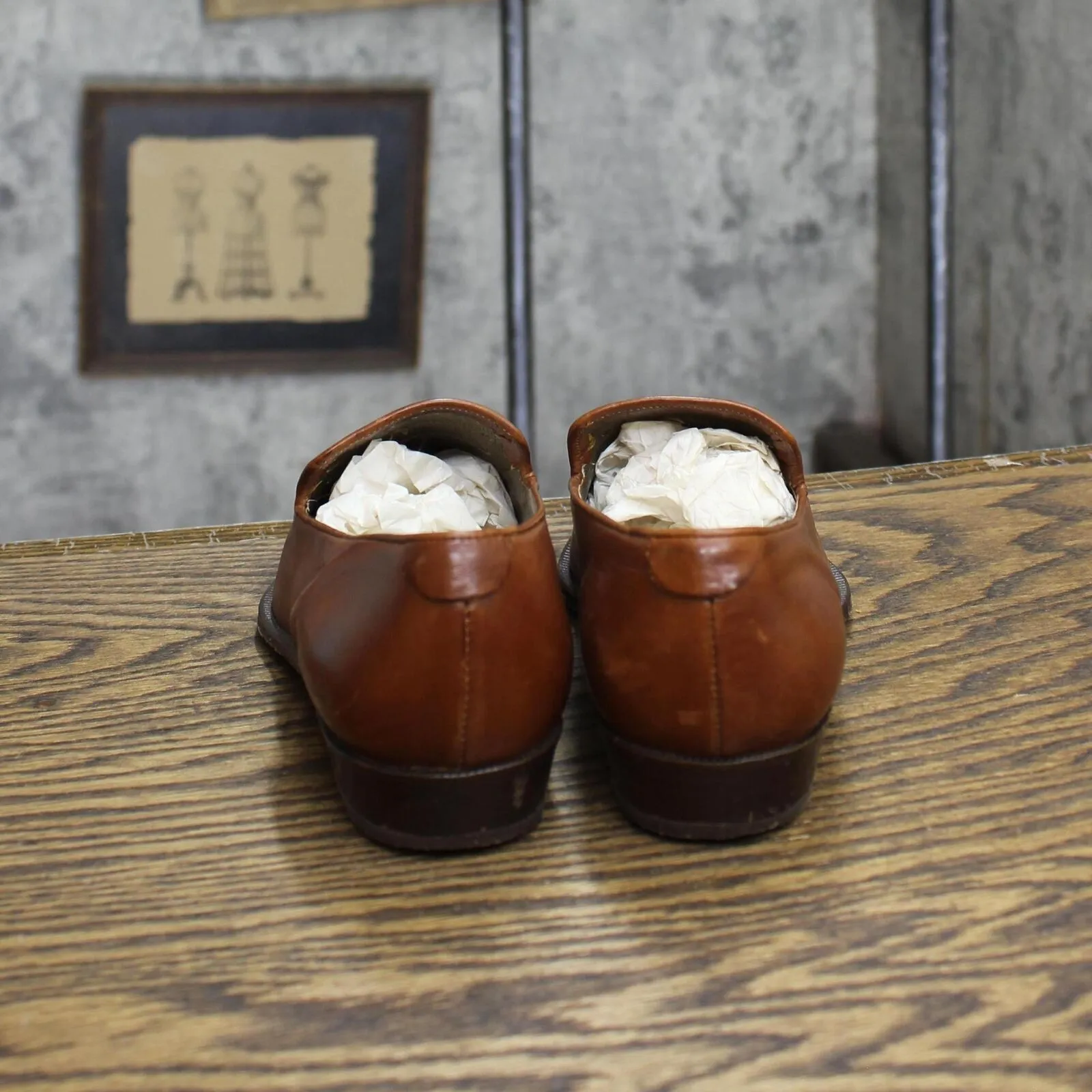 Via Spiga Womens Vintage Pointed Loafer Dress Shoes 1673d18ececb49 Brown 6B