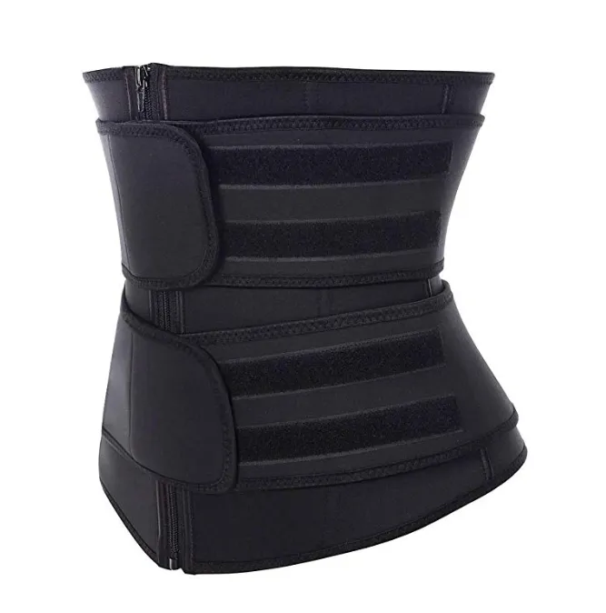 Waist Trainer - Double Compression Straps with Supportive Zipper!