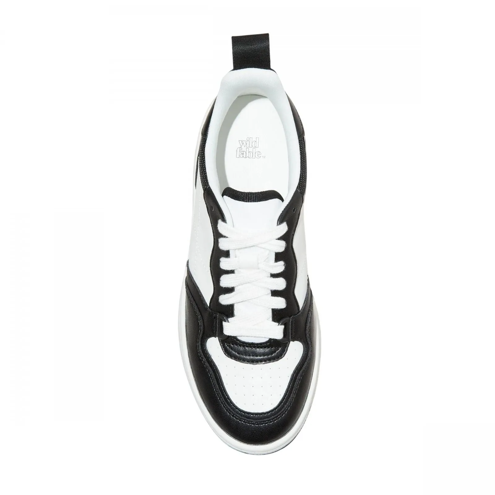 Wild Fable Womens Netty Fashion Sneakers with Memory Foam Insole Black 7.5M