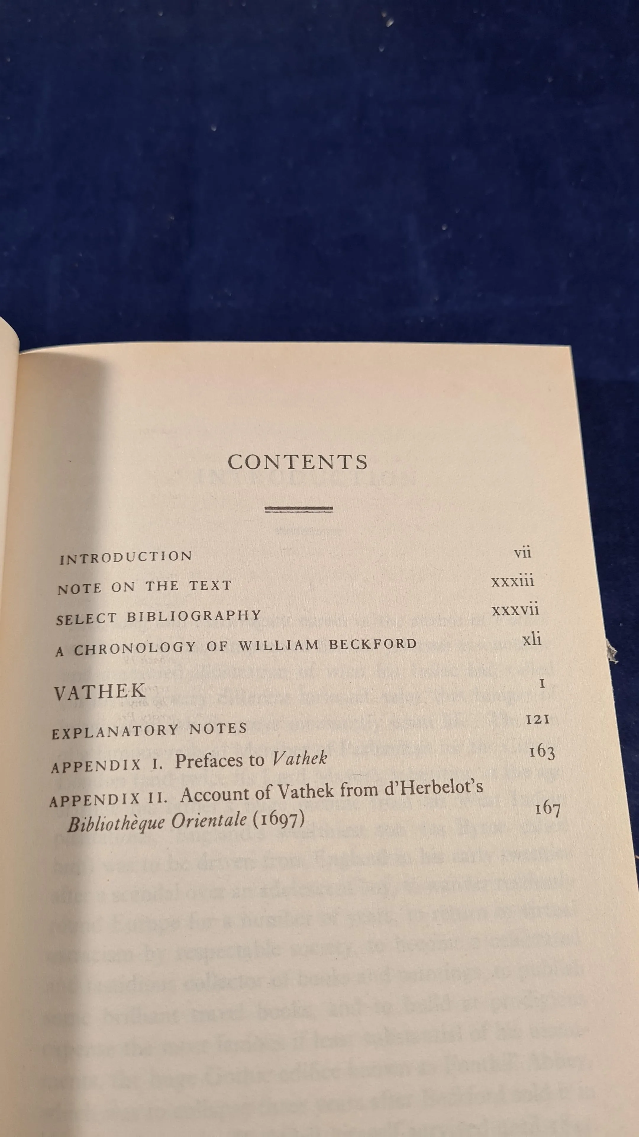 William Beckford - Vathek, Oxford University Press, 1983, Paperbacks