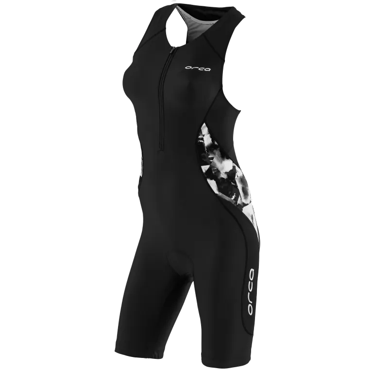 WOMENS CORE TRISUIT BK-WH