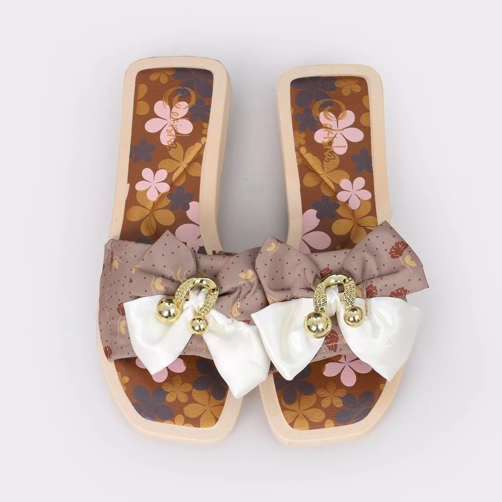 Women's Floral Slippers