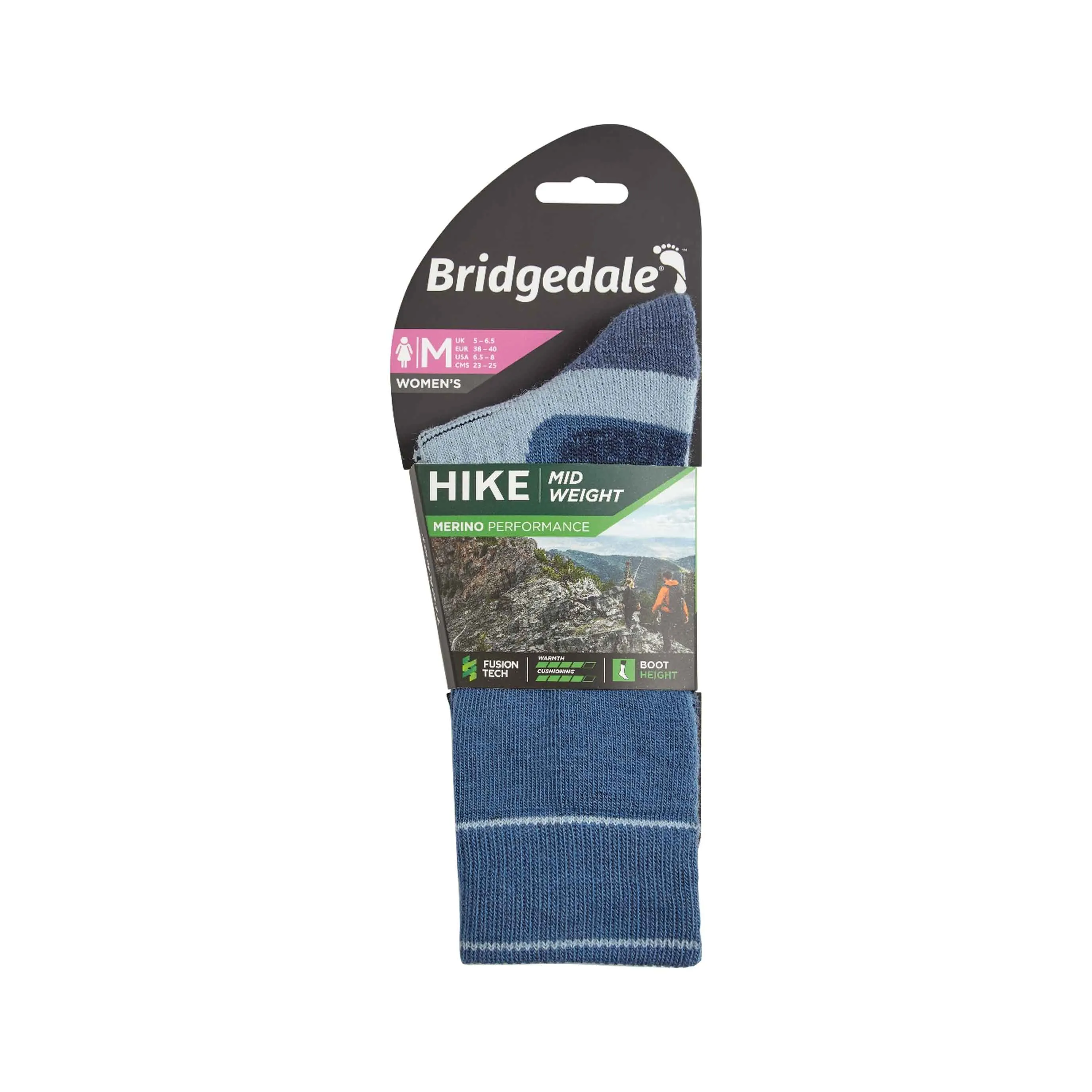 Womens Hike Mid Weight Performance Socks