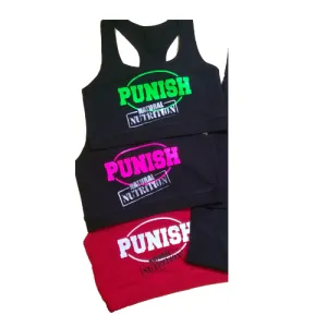 Womens Punish Crop Top