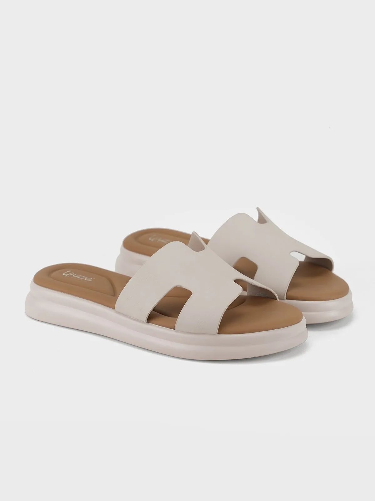 Womens "HUANA" Comfy Padded Slippers
