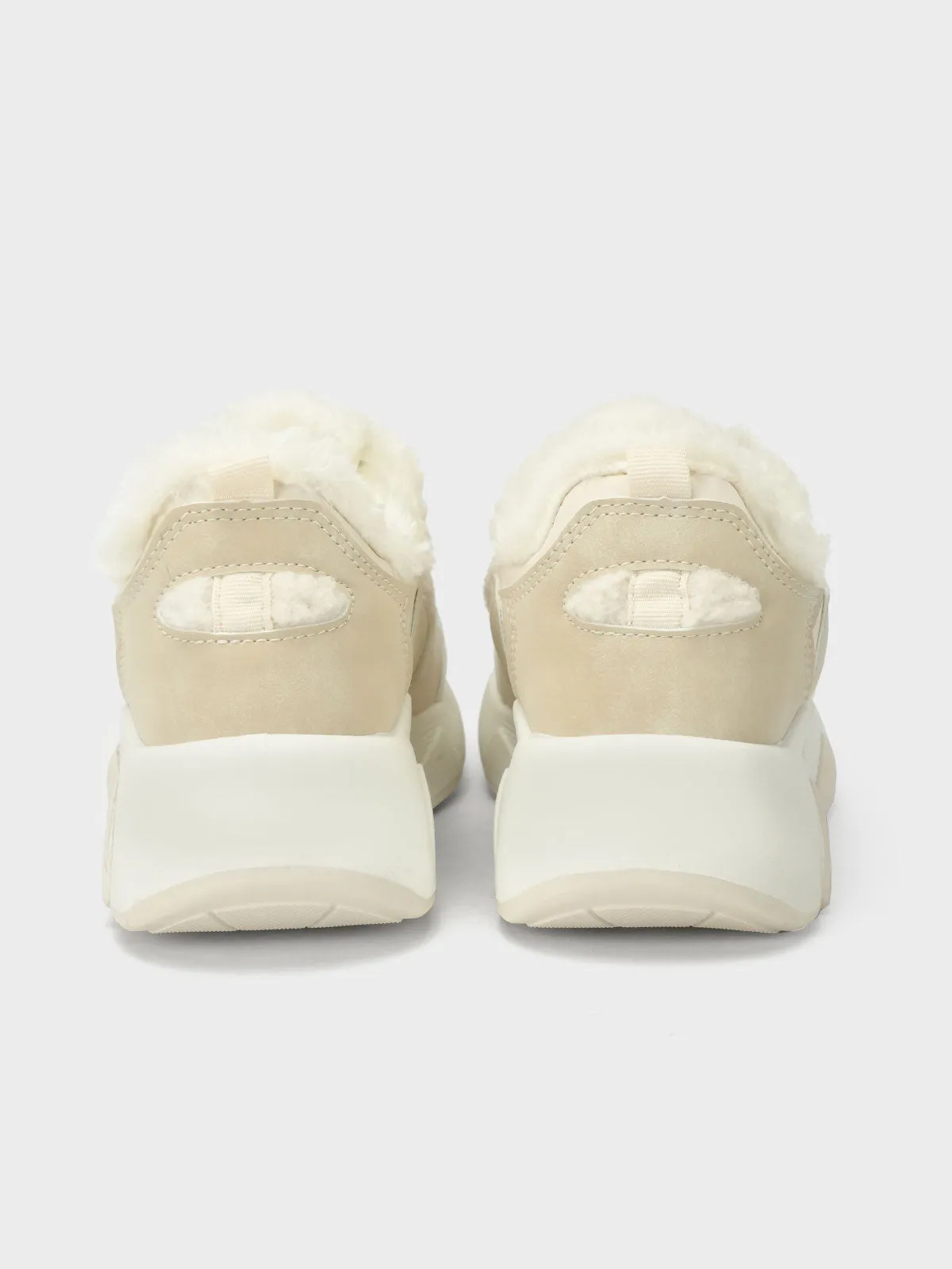 Womens "KHAFRA" Laced Up Casual Sneakers