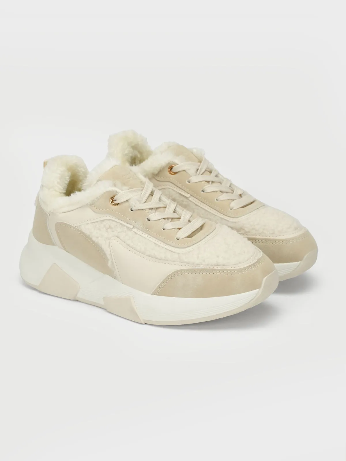 Womens "KHAFRA" Laced Up Casual Sneakers