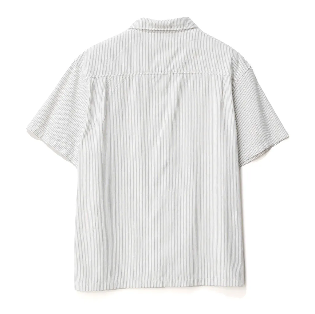 XLARGE 91 OXFORD SS SHIRT - TRUE WHITE/BLACK