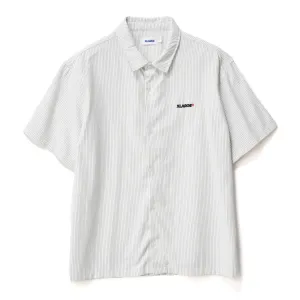 XLARGE 91 OXFORD SS SHIRT - TRUE WHITE/BLACK