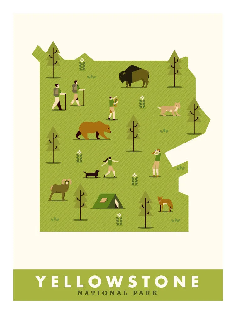 Yellowstone National Park Print