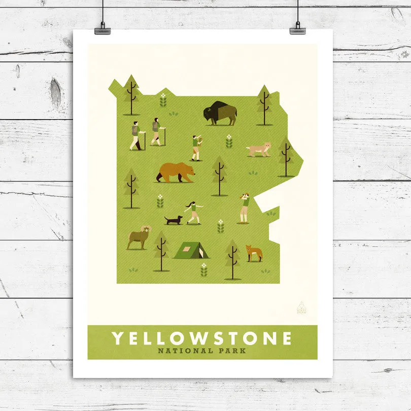 Yellowstone National Park Print