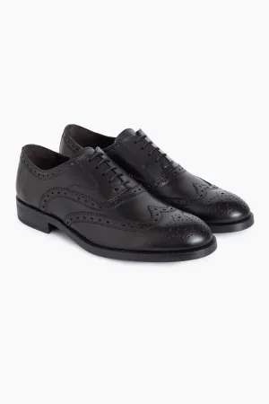 Zapato Oxford Piel Negro